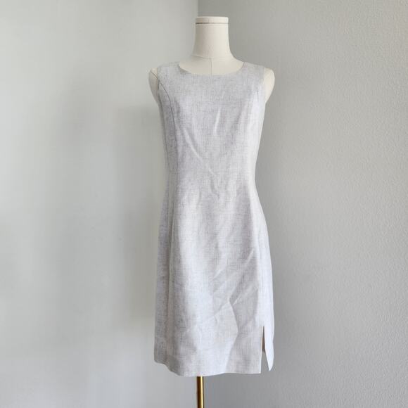 Blouse D'été Nine West Sag Harbor - Taille XS, Sans Manches, Blanc/orange, Neuve Avec étiquette
